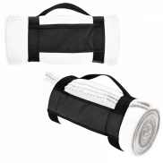 Koc z polaru NASHVILLE 170 g/m² - biały