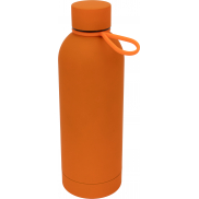 Butelka stalowa soft touch OSTRAVA 800 ml - pomarańczowy