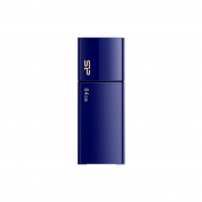 Pendrive Blaze B05, 64GB 3.0 Silicon Power - niebieski