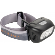 Latarka czołowa HERLEN Schwarzwolf - szary