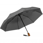 Parasol automatyczny Ø100 cm rPET IPSWICH - szary