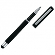 Pióro kulkowe touch pen soft touch CLAUDIE Pierre Cardin - czarny