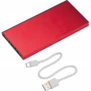 Power bank 8000 mAh WOLFSBERG - czerwony