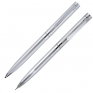 Zestaw piśmienny długopis i ołówek RENEE Pierre Cardin - szary