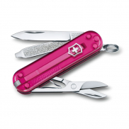 Scyzoryk Classic SD transparentny Victorinox - różowy