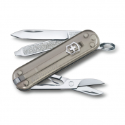 Scyzoryk Classic SD transparentny Victorinox - szary