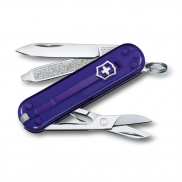 Scyzoryk Classic SD transparentny Victorinox - fioletowy