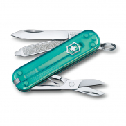 Scyzoryk Classic SD transparentny Victorinox - turkusowy