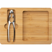 Dziadek do orzechów z tacą VIENNA - beżowy