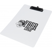 Podkładka do pisania z klipsem - biały