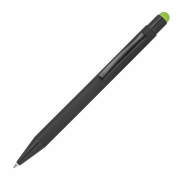 Długopis metalowy touch pen soft touch OHARA - jasnozielony