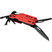 Narzędzie wielofunkcyjne NOBLE Schwarzwolf - czerwony