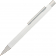 Długopis metalowy półżelowy ALMEIRA - biały