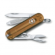 Scyzoryk Classic SD transparentny Victorinox - brązowy