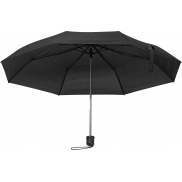 Parasol manualny rPET NORTHAMPTON Ø98 cm - czarny