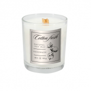 Świeca sojowa 190g Cotton Fresh - przeźroczysty