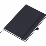 Notes A5 z papieru kamiennego BRUSSELS - czarny