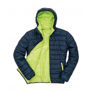 Kurtka Padded - navy/lime