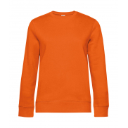 Damska bluza Crew Neck QUEEN - pure orange
