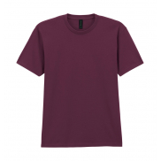 T-Shirt Męski Softstyle Midweight - maroon