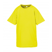 Dziecięca koszulka Aircool Tee - flo yellow