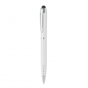 Długopis z rysikiem do ekranu - biały