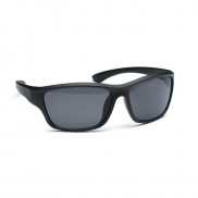 Lustrzane sportowe okulary prze - czarny