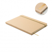 Kolorowy notatnik A5 - złoty