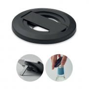 Uchwyt na telefon i otwieracz - czarny