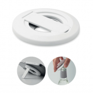 Uchwyt na telefon i otwieracz - biały