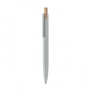 Aluminiowy długopis z rec. - srebrny mat