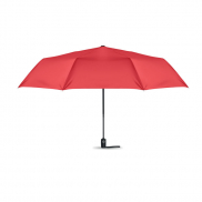 Wiatroodporny parasol 27 cali - czerwony