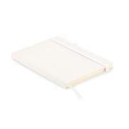 Notes A5 z recyklingowanego PU - biały