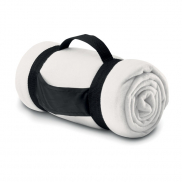 Koc polarowy - biały