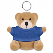 Breloczek - miś. - niebieski