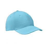 Czapka baseballowa 6 paneli - baby blue