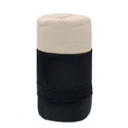 Koc polarowy RPET - beżowy