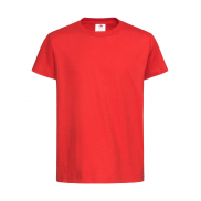 Dziecięcy T-shirt Classic Organic - scarlet red