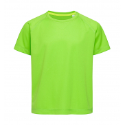 Dziecięca koszulka Active 140 Raglan - kiwi green