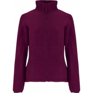 Artic damska kurtka polarowa z zamkiem błyskawicznym na całej długości, l, fioletowy