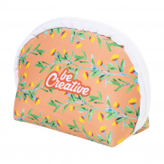 Personalizowana kosmetyczka RPET - biały