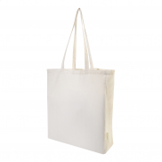 Torba na zakupy z recyklingowanej bawełny - naturalny