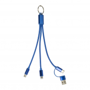 Brelok kabel ładujący USB - niebieski