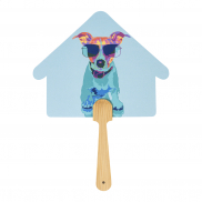 Personalizowany wachlarz - biały