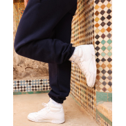 Spodnie jogger elastyczny mankiet Iconic Premium - black