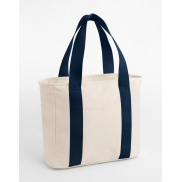 Płócienna torba tote Edit - natural/navy