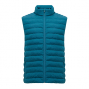 Męski bezrękawnik Iqoniq Meru, poliester z recyklingu - dark teal - L