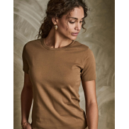 Damski T-Shirt Interlock - wood