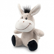 Pluszowy osiołek | Zigis - szary