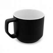 Kubek ceramiczny 330 ml | Everika - czarny